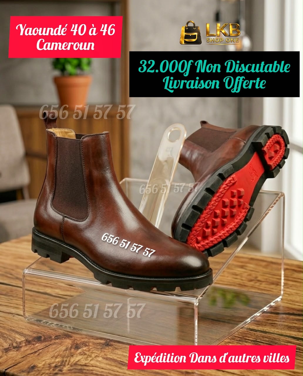 Bottines Chelsea Premium Homme – Élégance & Robustesse | Pointures 40 à 46
