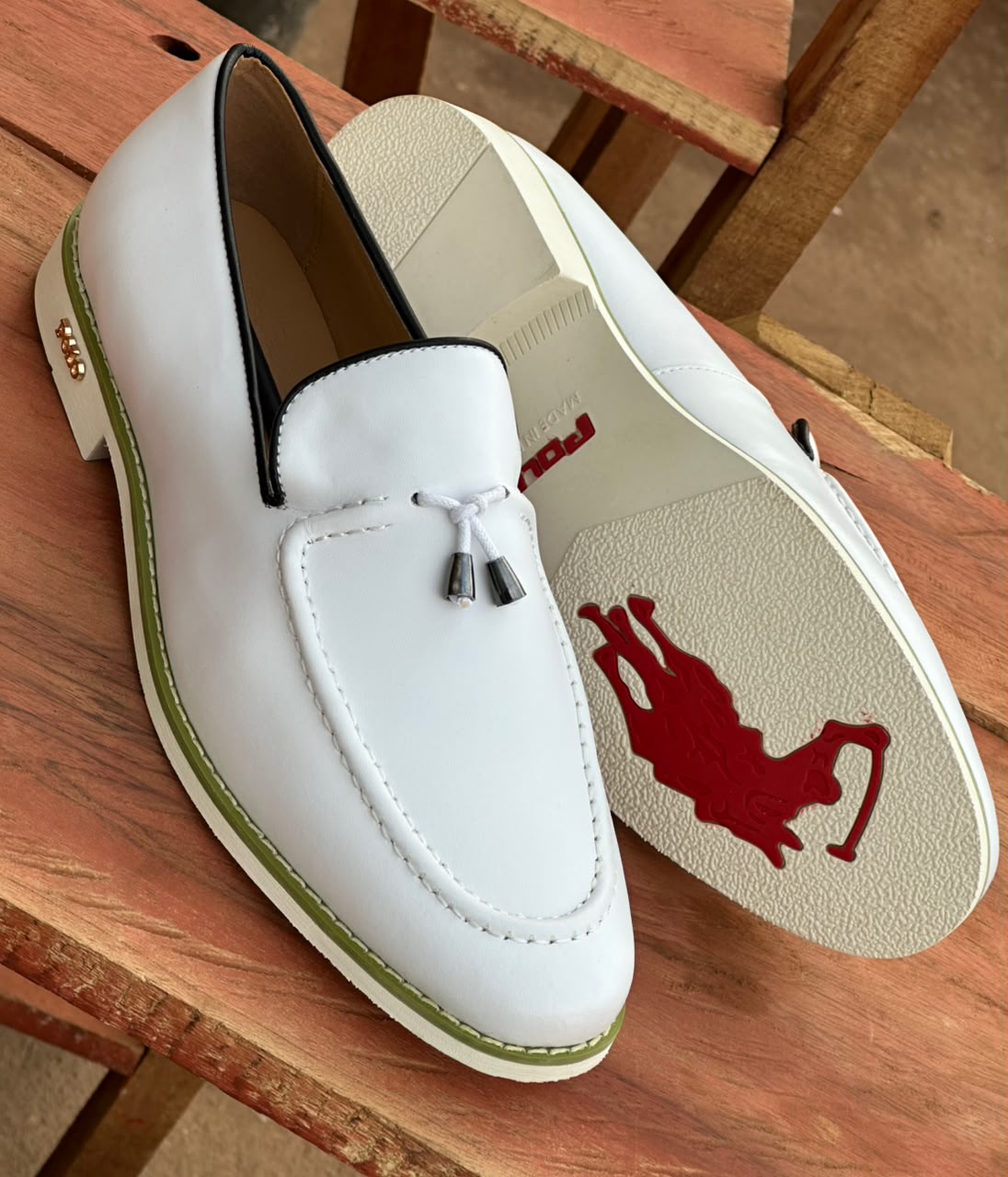 Mocassin Homme Premium Élégant – Blanc