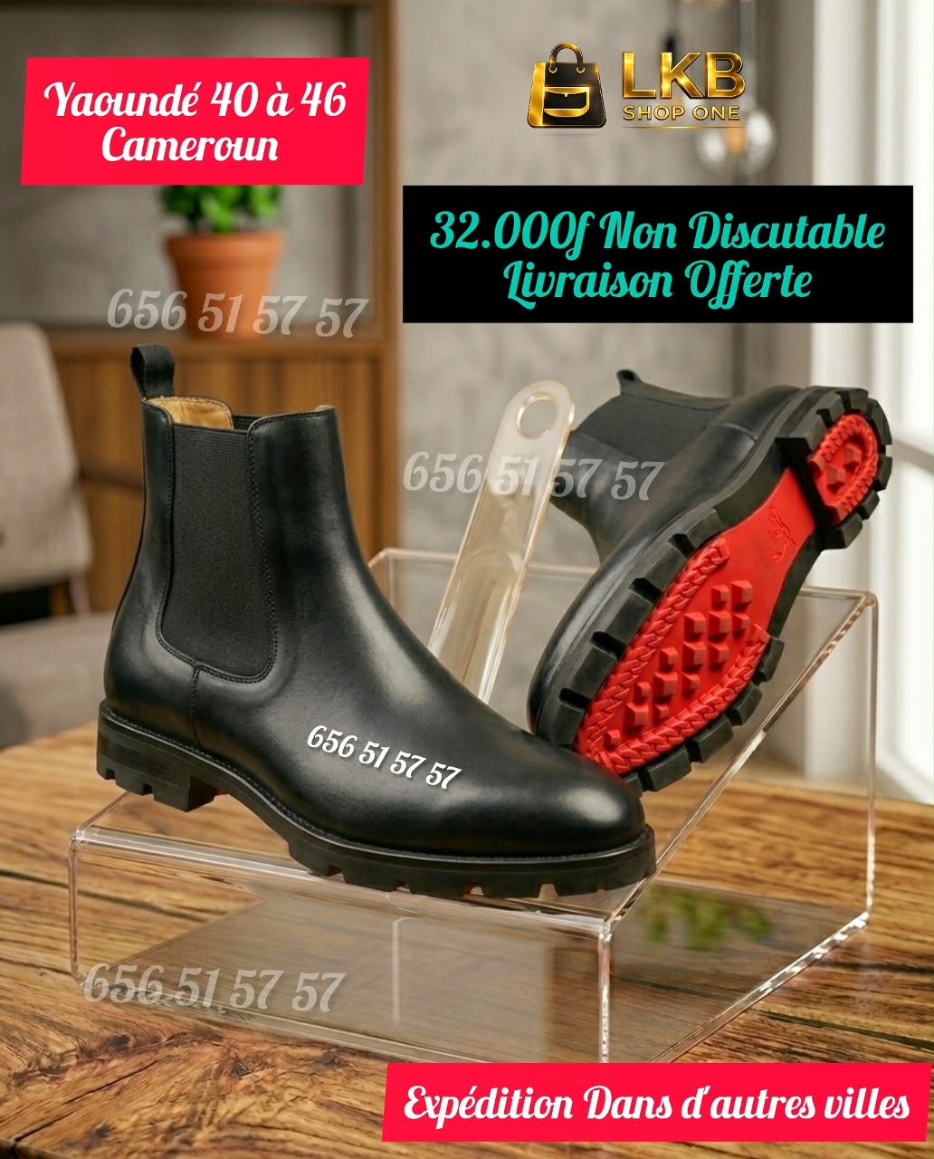 Bottines Chelsea Premium Homme – Élégance & Robustesse | Pointures 40 à 46