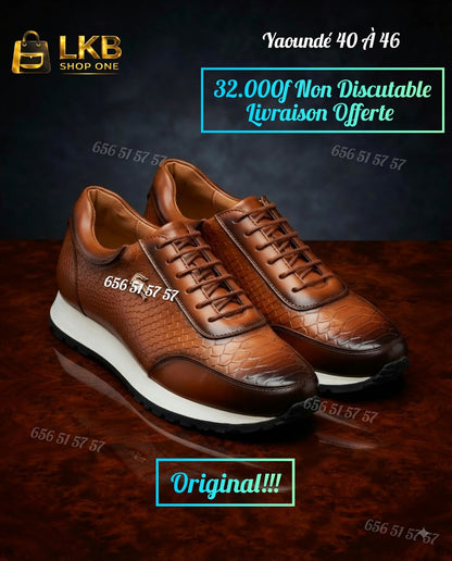Chaussures Oxford Homme Premium – Style Distingué