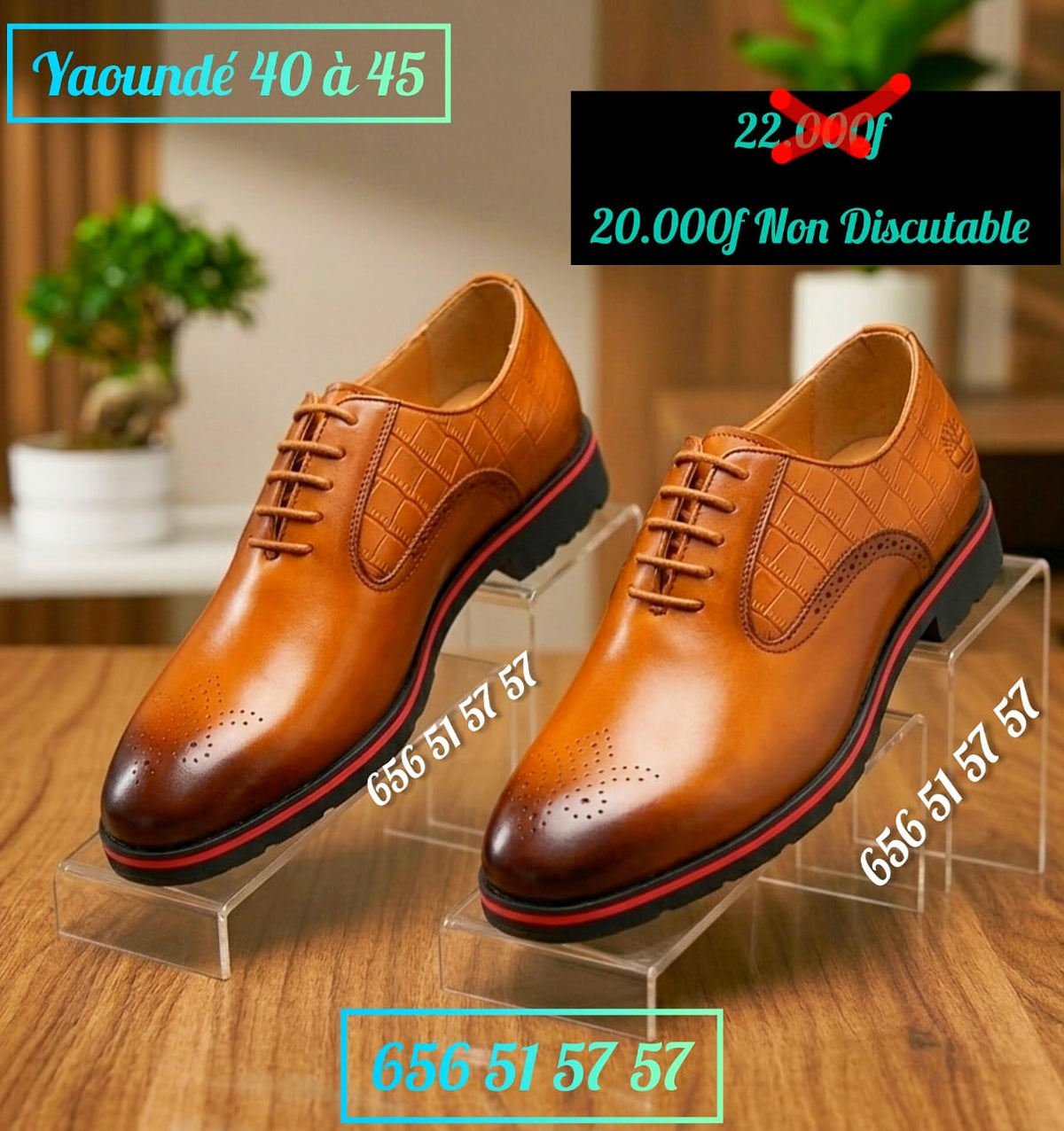 Chaussures Habillées Premium – Noir, Marron et Bleu Nuit