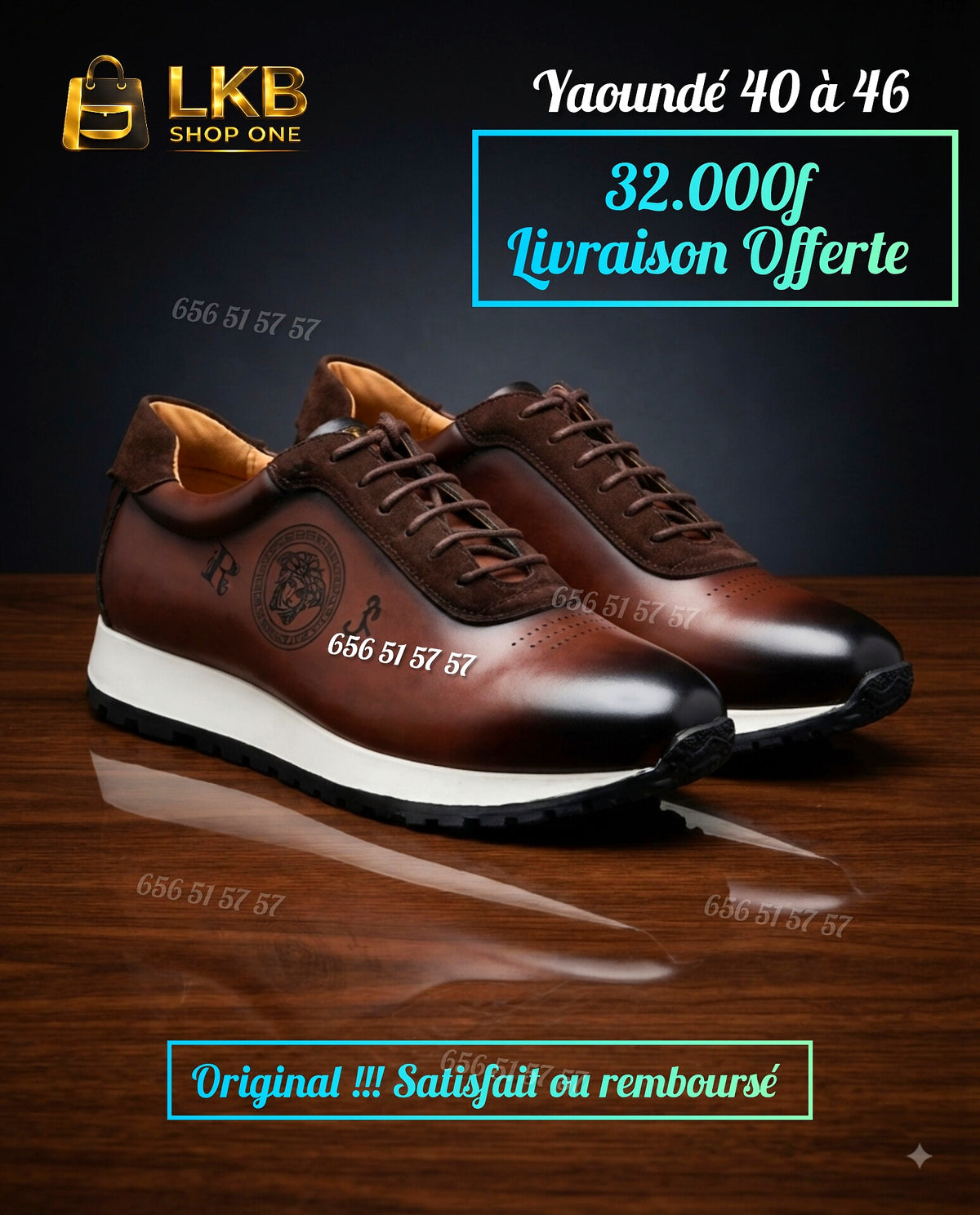 Chaussures Oxford Homme Premium